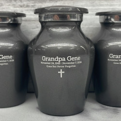 Customer Gallery - Gunmetal Gray Keepsake Urn