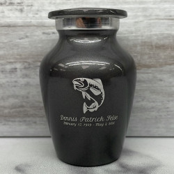 Customer Gallery - Fishing Keepsake Urn - Gunmetal Gray