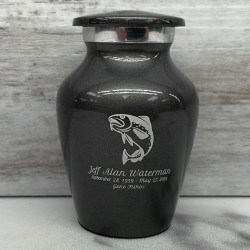 Customer Gallery - Fishing Keepsake Urn - Gunmetal Gray