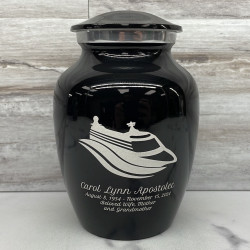 Customer Gallery - Cruise Ship Sharing Urn - Jet Black