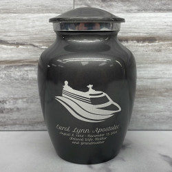 Customer Gallery - Cruise Ship Sharing Urn - Gunmetal Gray