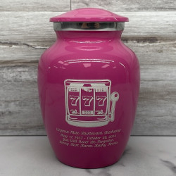 Customer Gallery - Slot Machine Sharing Urn - Rose Pink