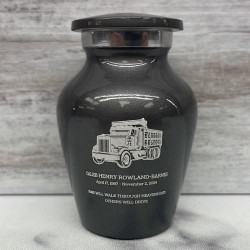 Customer Gallery - Dumptruck II Keepsake Urn - Gunmetal Gray