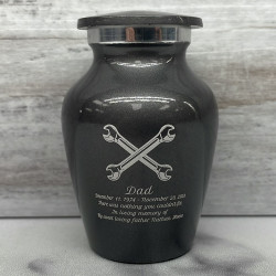 Customer Gallery - Mechanic Wrench Keepsake Urn - Gunmetal Gray