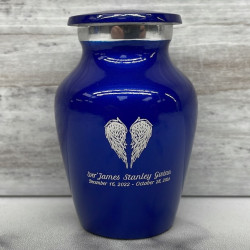 Customer Gallery - Angel Wings Keepsake Urn - Midnight Blue