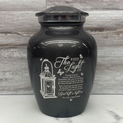 Customer Gallery - Keep the Light On Sharing Urn - Gunmetal Gray