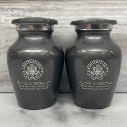 Customer Gallery - Army Keepsake Urn - Gunmetal Gray