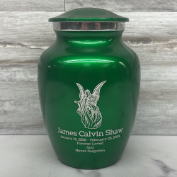 Customer Gallery - Angel Sharing Urn - Shamrock Green