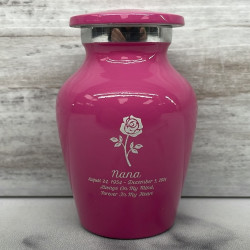 Customer Gallery - Rose Keepsake Urn - Rose Pink