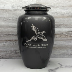 Customer Gallery - Pheasant Cremation Urn - Gunmetal Gray