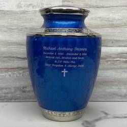 Customer Gallery - Royal Blue Cremation Urn