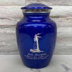 Customer Gallery - Lighthouse Sharing Urn - Midnight Blue