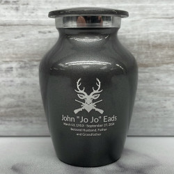 Customer Gallery - Deer Hunter Keepsake Urn - Gunmetal Gray