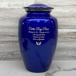 Customer Gallery - Midnight Blue Cremation Urn