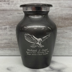 Customer Gallery - Eagle Keepsake Urn - Gunmetal Gray