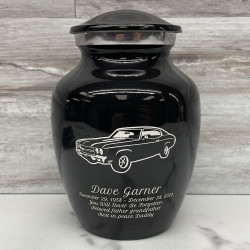 Customer Gallery - Muscle Car III Sharing Urn - Jet Black