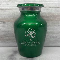Customer Gallery - Shamrock Keepsake Urn - Shamrock Green