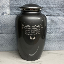 Customer Gallery - Gunmetal Gray Cremation Urn