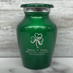 Customer Gallery - Shamrock Keepsake Urn - Shamrock Green