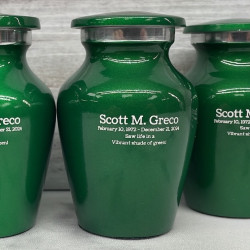 Customer Gallery - Gaming Controller Cremation Urn - Shamrock Green