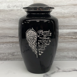 Customer Gallery - At Peace Cremation Urn - Jet Black