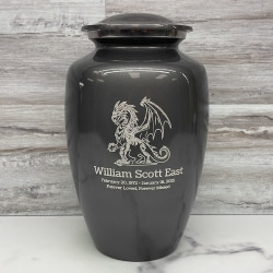Customer Gallery - Dragon Cremation Urn - Gunmetal Gray