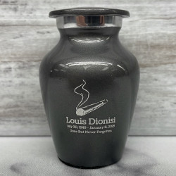 Customer Gallery - Marijuana Joint Keepsake Urn - Gunmetal Gray