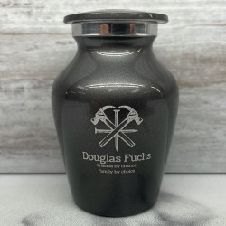 Customer Gallery - Woodworking Keepsake Urn - Gunmetal Gray