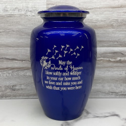 Customer Gallery - Winds of Heaven Cremation Urn - Midnight Blue