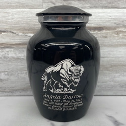 Customer Gallery - Buffalo Sharing Urn - Jet Black