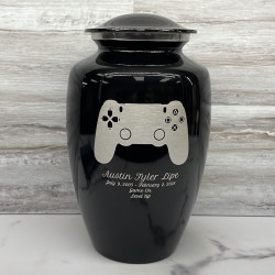 Customer Gallery - Gaming Controller Cremation Urn - Jet Black