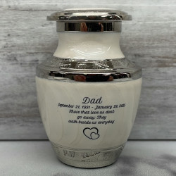 Customer Gallery - Radiant White Keepsake Urn