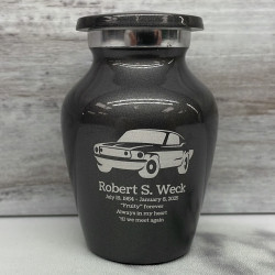 Customer Gallery - Muscle Car Keepsake Urn - Gunmetal Gray