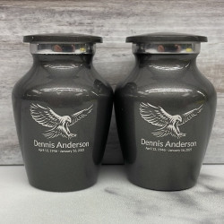 Customer Gallery - Eagle Keepsake Urn - Gunmetal Gray