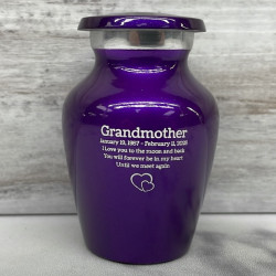 Customer Gallery - Purple Luster Keepsake Urn