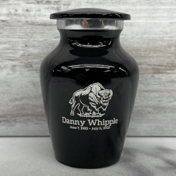 Customer Gallery - Buffalo Keepsake Urn - Jet Black