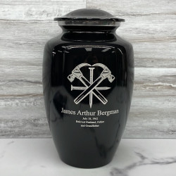 Customer Gallery - Woodworking Cremation Urn - Jet Black