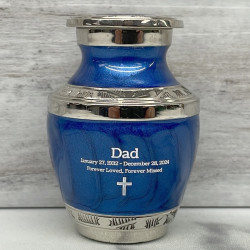 Customer Gallery - Royal Blue Keepsake Urn