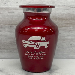 Customer Gallery - Muscle Car Keepsake Urn - Ruby Red