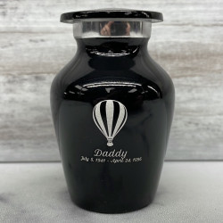 Customer Gallery - Hot Air Balloon Keepsake Urn - Jet Black