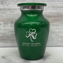 Customer Gallery - Shamrock Keepsake Urn - Shamrock Green