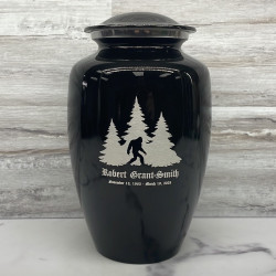 Customer Gallery - Sasquatch Cremation Urn - Jet Black