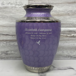 Customer Gallery - Regal Purple Cremation Urn