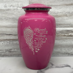 Customer Gallery - At Peace Cremation Urn - Rose Pink