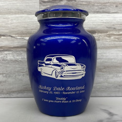 Customer Gallery - Classic Car Sharing Urn - Midnight Blue