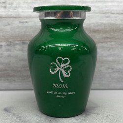 Customer Gallery - Shamrock Keepsake Urn - Shamrock Green