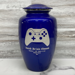 Customer Gallery - Wireless Controller Cremation Urn - Midnight Blue