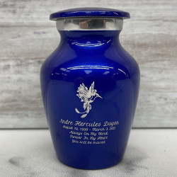 Customer Gallery - Natures Peace Hummingbird Keepsake Urn - Midnight Blue