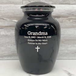 Customer Gallery - Jet Black Sharing Cremation Urn