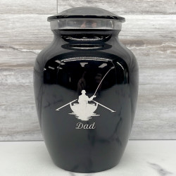 Customer Gallery - Fisherman Boat Sharing Urn - Jet Black